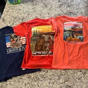 3 crown & ivey tshirts